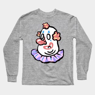 Puff Hair Clown Long Sleeve T-Shirt